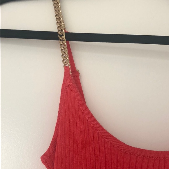 Brand new red dress with gold straps - Picture 4 of 5